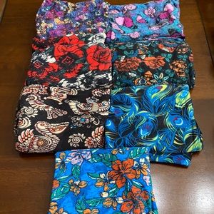 Lot of 7 LuLaRoe Leggings